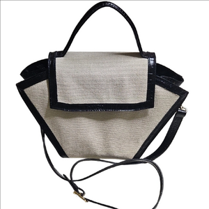 Maria Antoinetta Black and Cream Women's Handbag